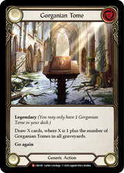 Gorganian Tome [CRU181] 1st Edition Normal Flesh And Blood Single Flesh And Blood   