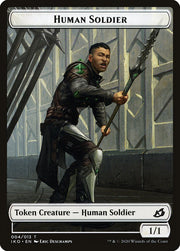 Kraken // Human Soldier (004) Double-Sided Token [Tokens] Ikoria: Lair of Behemoths Tokens MTG Single Magic: The Gathering