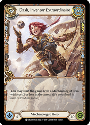 Dash, Inventor Extraordinaire [CRU098] 1st Edition Normal Flesh And Blood Single Flesh And Blood   