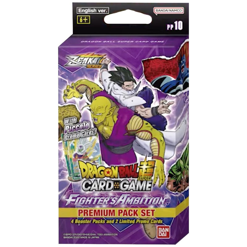 Fighter's Ambition [DBS-B19] - Premium Pack Set 10 Dragon Ball Super Sealed Dragon Ball Super   