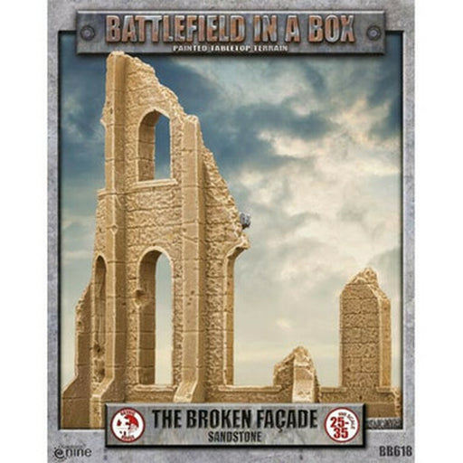 Battlefield in a Box: Sandstone The Broken Facade Terrain Gale Force Nine   