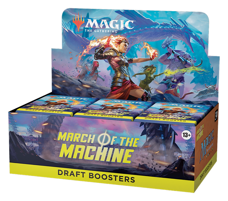MTG March of the Machine Draft Booster Box MTG Sealed Magic: The Gathering   