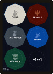 Punch Card Token (001 // 002) - Thick Stock [Tokens] Ikoria: Lair of Behemoths Tokens MTG Single Magic: The Gathering