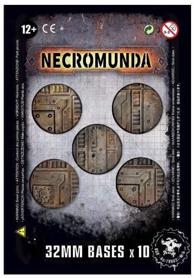 Necromunda: 32mm Bases Necromunda Games Workshop   