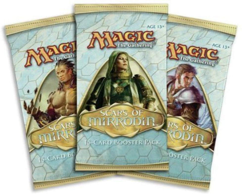 MTG Scars of Mirrodin Draft Booster Pack MTG Sealed Wizards of the Coast   