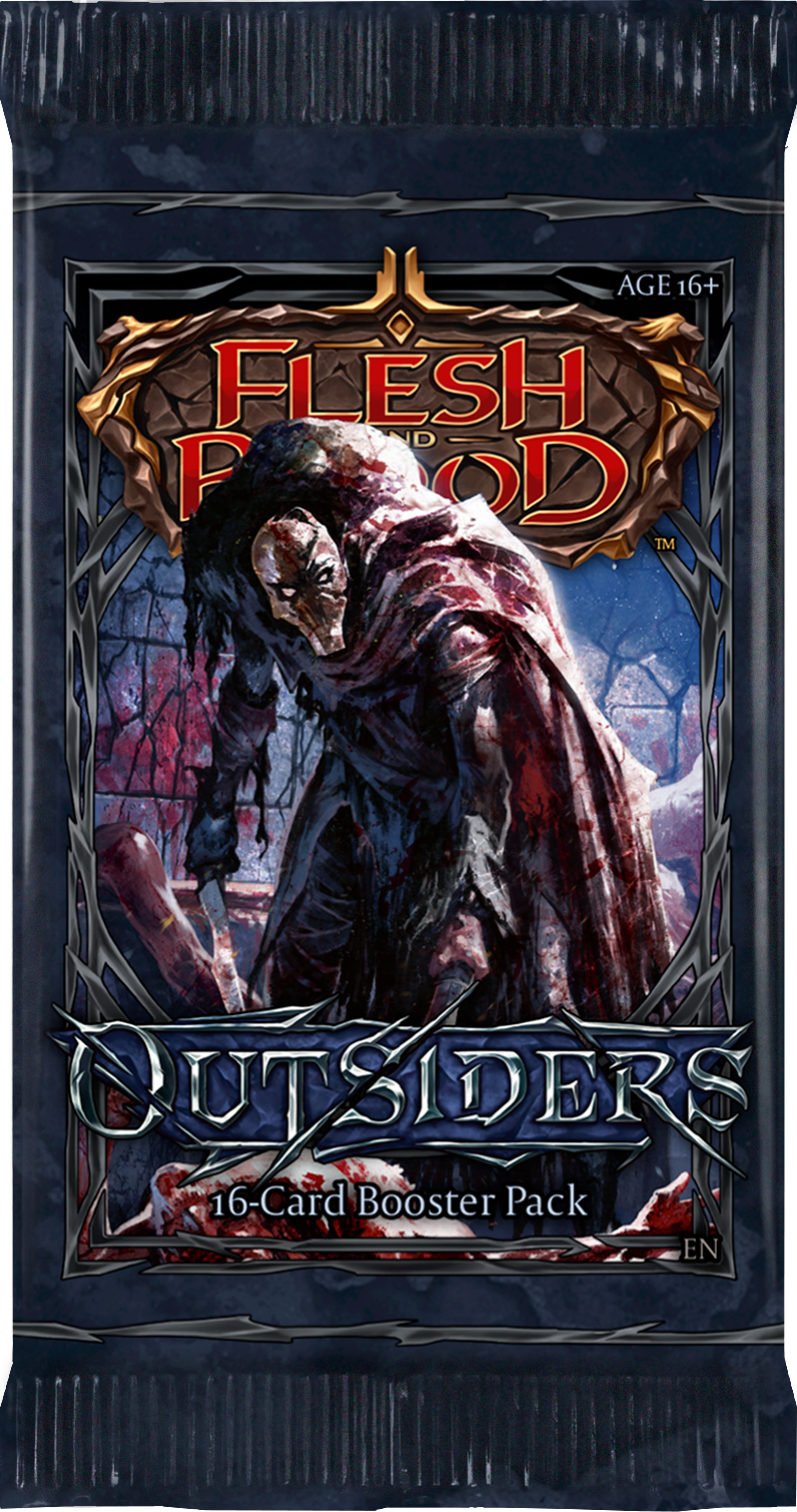Flesh and Blood Outsiders Booster Pack Flesh And Blood Sealed Flesh And Blood   