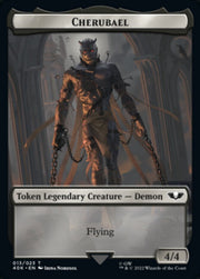 Astartes Warrior (001) // Cherubael Double-Sided Token [Tokens] Warhammer 40,000 Tokens MTG Single Magic: The Gathering
