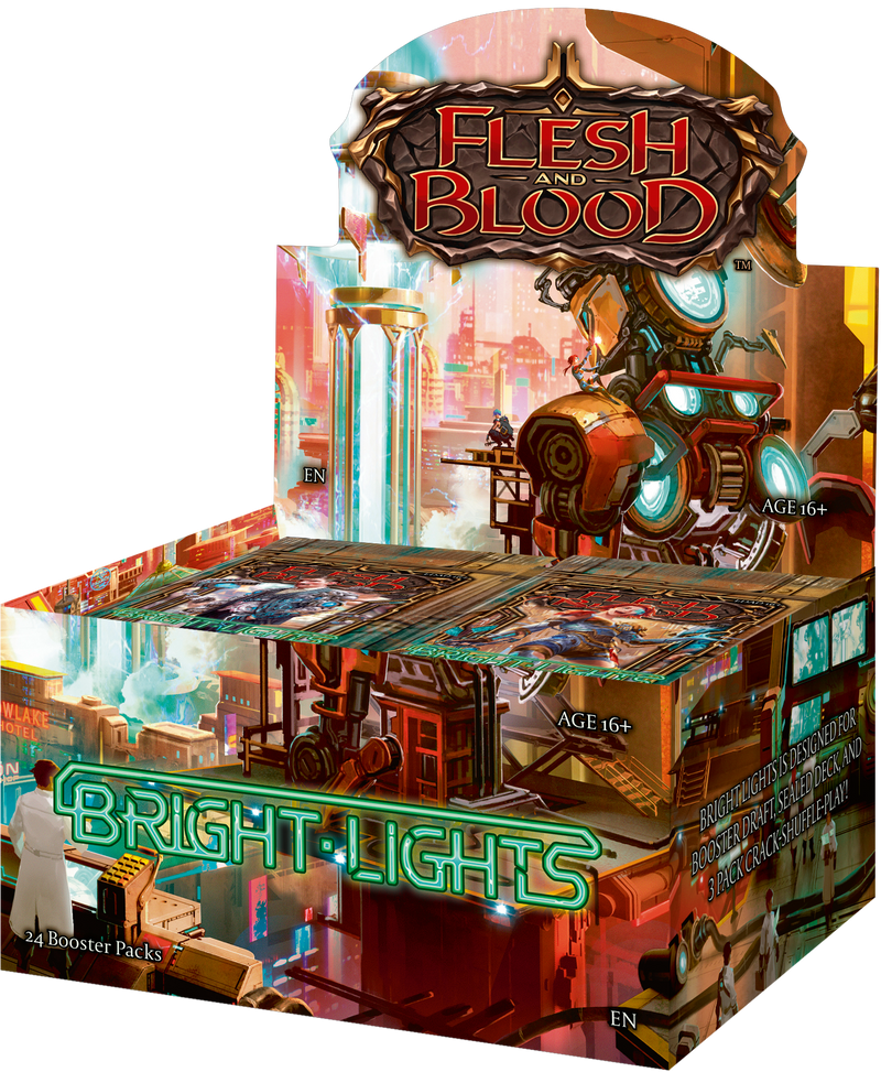 Flesh and Blood: Bright Lights - Booster Box Flesh And Blood Sealed Flesh And Blood   