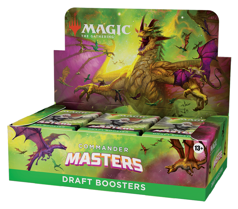 MTG Commander Masters Draft Booster Box MTG Sealed Magic: The Gathering   