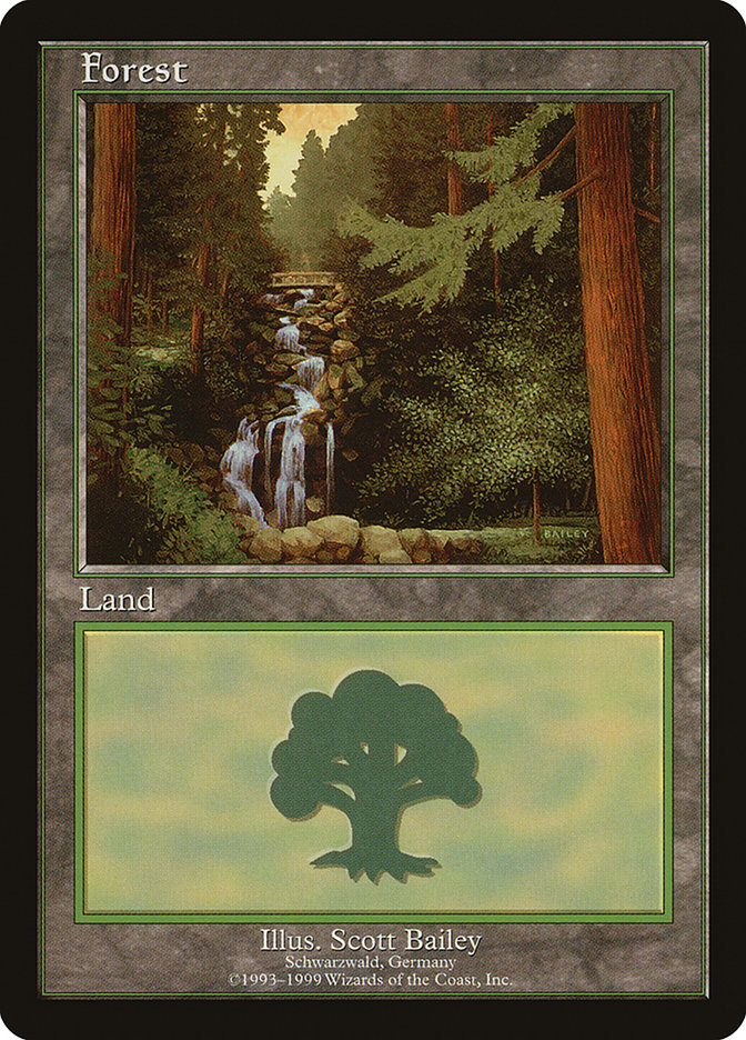 Forest (1) [European Land Program] MTG Single Magic: The Gathering   