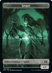 Egg // Spirit (002) Double-Sided Token [Tokens] Double Masters 2022 Tokens MTG Single Magic: The Gathering