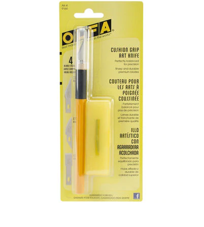 OLFA: Cushion Grip Graphic Art Knife (AK-4) Model Tools & Glue AK INTERACTIVE
