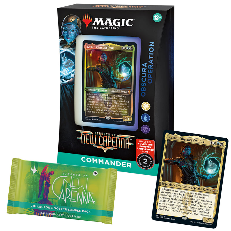 MTG Streets of New Capenna - Commander Deck (Obscura Operation) MTG Sealed Magic: The Gathering   