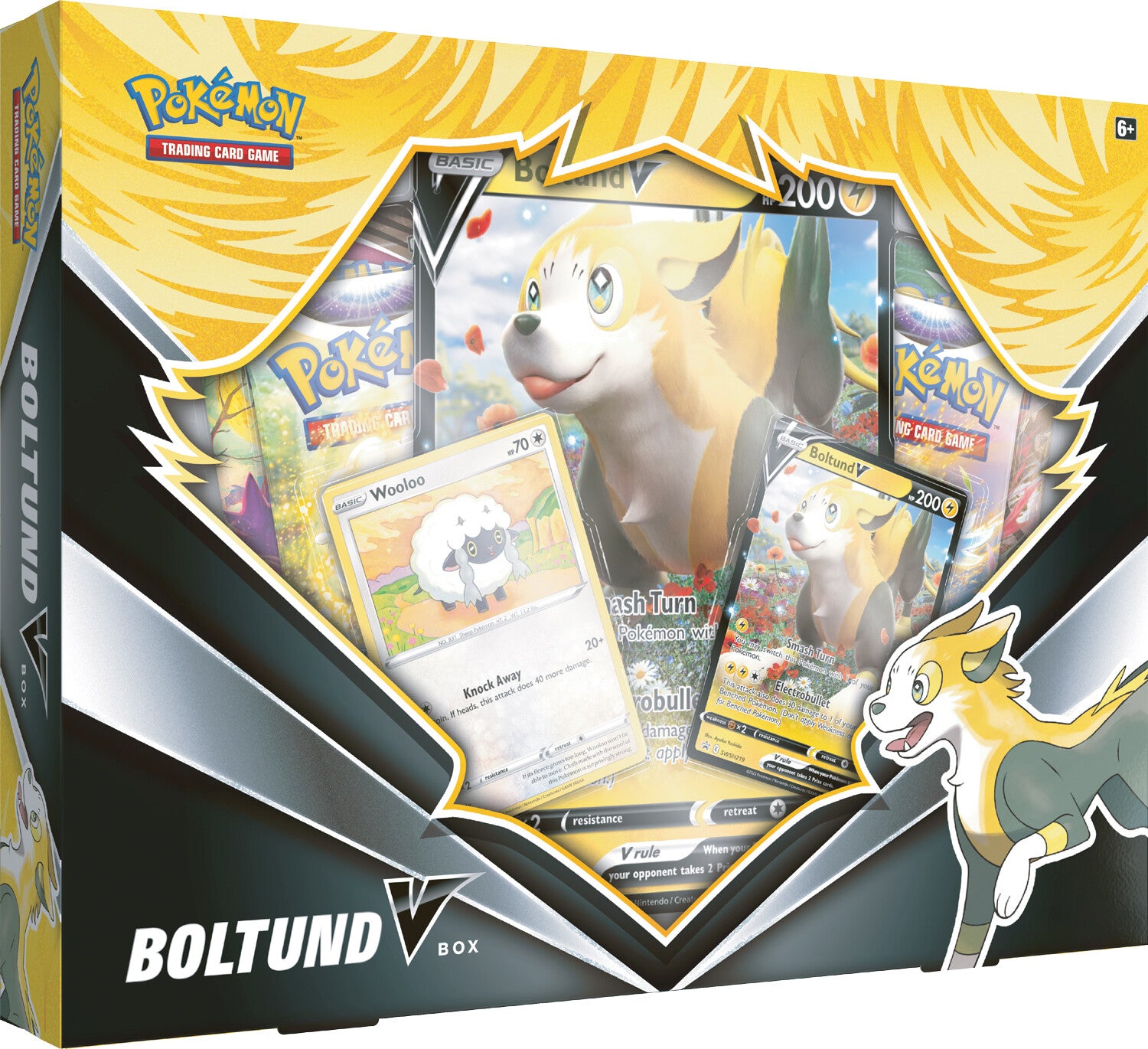 Pokémon Boltund V Box Pokemon Sealed Pokémon   