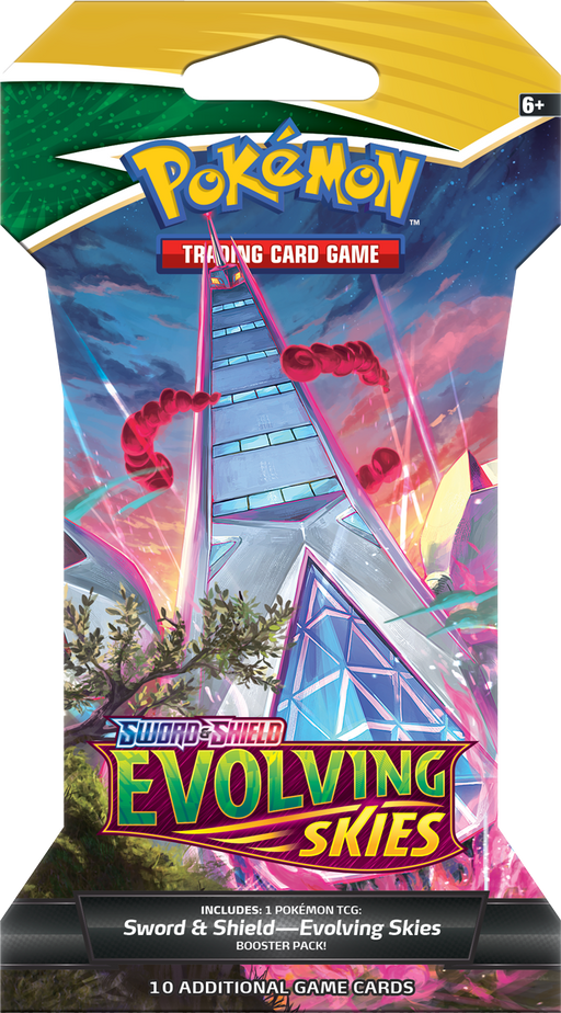 Pokémon Evolving Skies Sleeved Booster Pack Pokemon Sealed Pokémon   