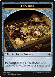 Vampire // Treasure Double-Sided Token [Tokens] Ixalan Tokens MTG Single Magic: The Gathering