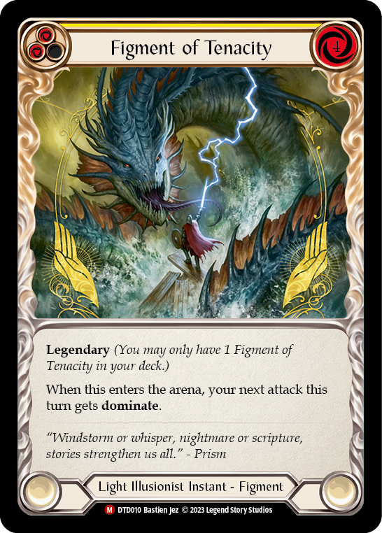Figment of Tenacity // Metis, Archangel of Tenacity [DTD010] (Dusk Till Dawn) Flesh And Blood Single Flesh And Blood   
