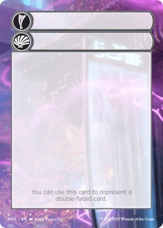 Helper Card (5/9) [Tokens] Kamigawa: Neon Dynasty Tokens MTG Single Magic: The Gathering