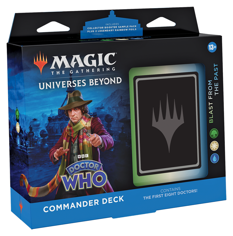 MTG Doctor Who Commander Deck - Blast from the Past MTG Sealed Magic: The Gathering   