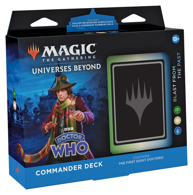 MTG Doctor Who Commander Deck - Blast from the Past MTG Sealed Magic: The Gathering   