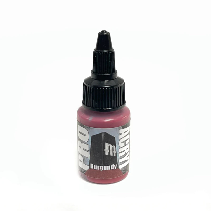 Monument Hobbies: Pro Acryl - Burgundy Model Paints Warp Speed Distribution