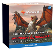 MTG Commander Legends: Battle for Baldur's Gate - Prerelease Pack MTG Sealed Magic: The Gathering   
