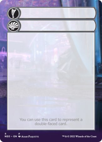 Helper Card (8/9) [Tokens] Kamigawa: Neon Dynasty Tokens MTG Single Magic: The Gathering
