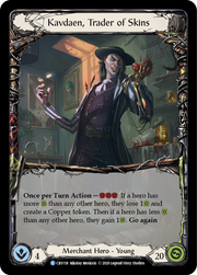 Kavdaen, Trader of Skins [CRU118] 1st Edition Rainbow Foil Flesh And Blood Single Flesh And Blood   