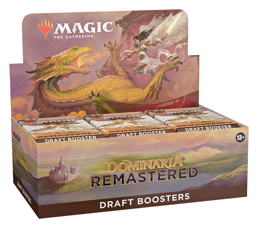 MTG Dominaria Remastered Draft Booster Box MTG Sealed Magic: The Gathering   