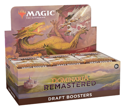 MTG Dominaria Remastered Draft Booster Box MTG Sealed Magic: The Gathering   