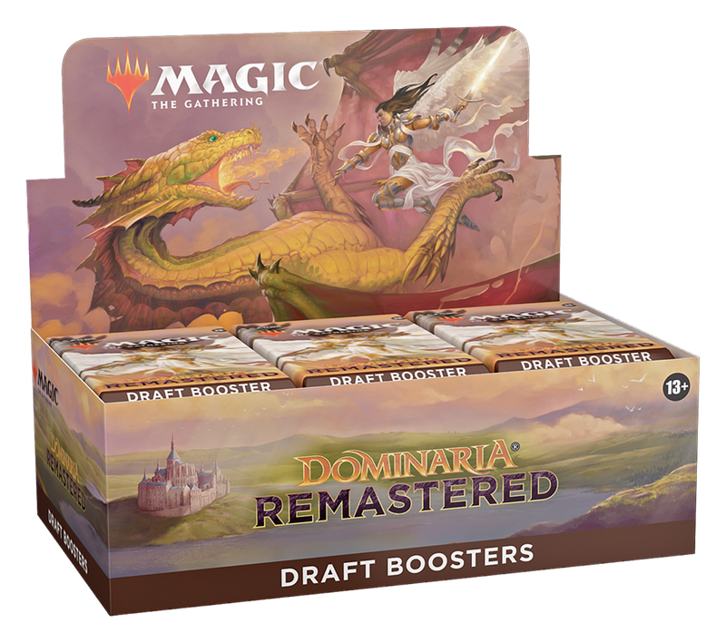MTG Dominaria Remastered - Draft Booster Box MTG Sealed Magic: The Gathering