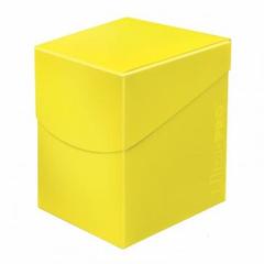 Ultra Pro: Deck Box 100+ - "Lemon Yellow" Eclipse Pro Deck Boxes & Storage Ultra Pro