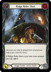 Ridge Rider Shot (Yellow) [ARC064-C] 1st Edition Rainbow Foil Flesh And Blood Single Flesh And Blood   