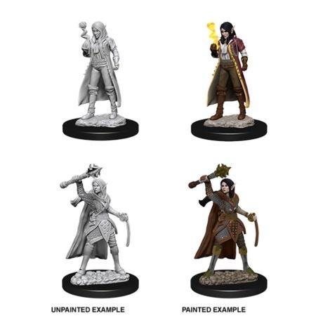 D&D Nolzur's Marvelous Miniatures: W10 Female Elf Cleric Unpainted Miniatures WizKids