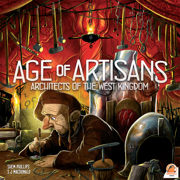 Architects Of The West Kingdom: Age Of Artisans  Garphill Games Board Games Taps Games Edmonton Alberta