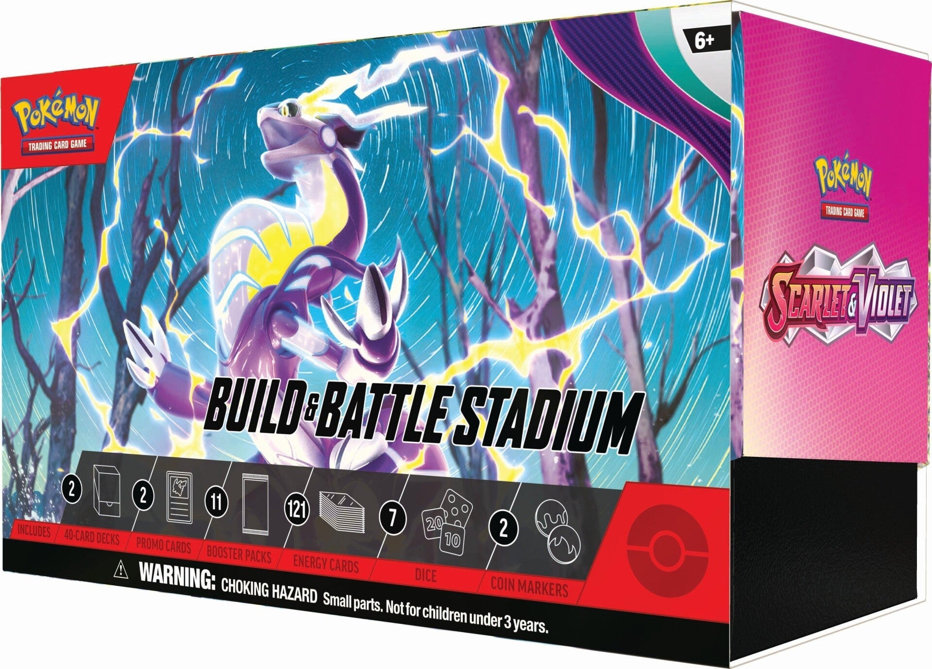 Pokémon Scarlet and Violet Build & Battle Stadium Pokemon Sealed Pokémon   