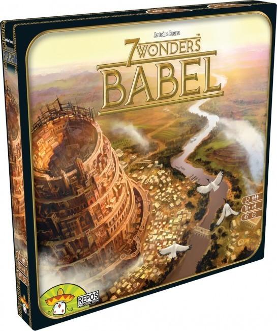 7 Wonders Babel Expansion  Asmodee Board Games Taps Games Edmonton Alberta