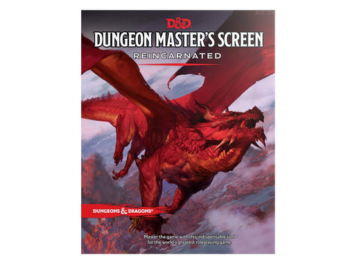 D&D Dungeon Master's Screen Reincarnated Dungeons & Dragons 5E Wizards of the Coast
