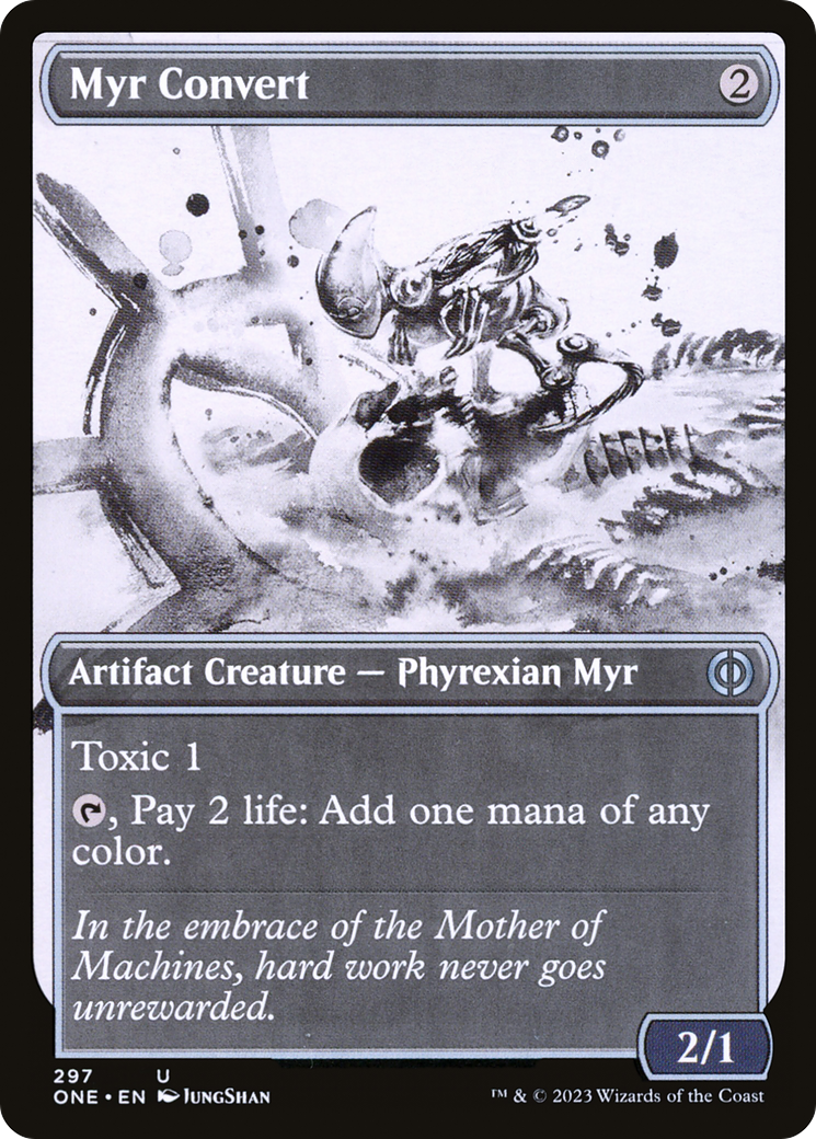 Myr Convert (Showcase Ichor) [Phyrexia: All Will Be One]