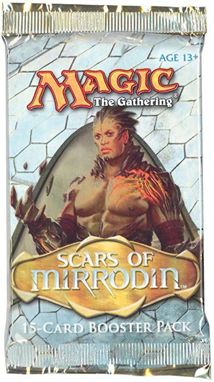 MTG Scars of Mirrodin Draft Booster Pack MTG Sealed Wizards of the Coast   