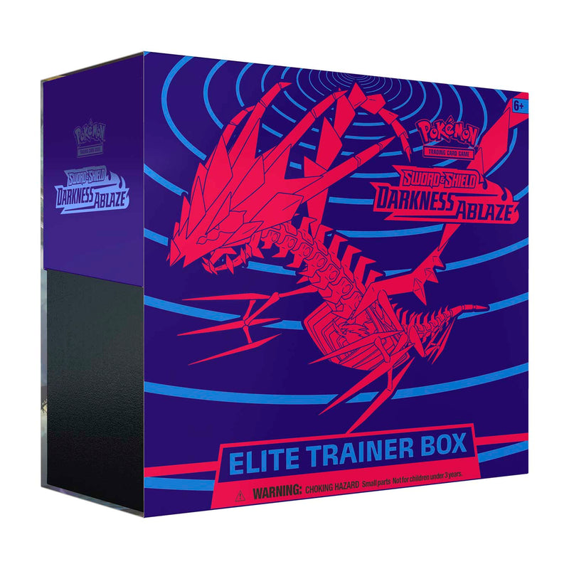 Pokémon Sword & Shield: Darkness Ablaze - Elite Trainer Box Pokemon Sealed Pokémon   