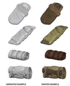 D&D Nolzur's Marvelous Miniatures: W10 Bedrolls Unpainted Miniatures WizKids