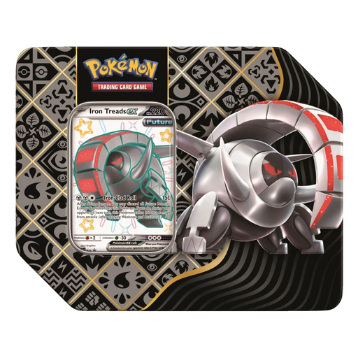 Pokémon Scarlet & Violet: Paldean Fates - Tin (Iron Treads ex) Pokemon Sealed Pokémon   