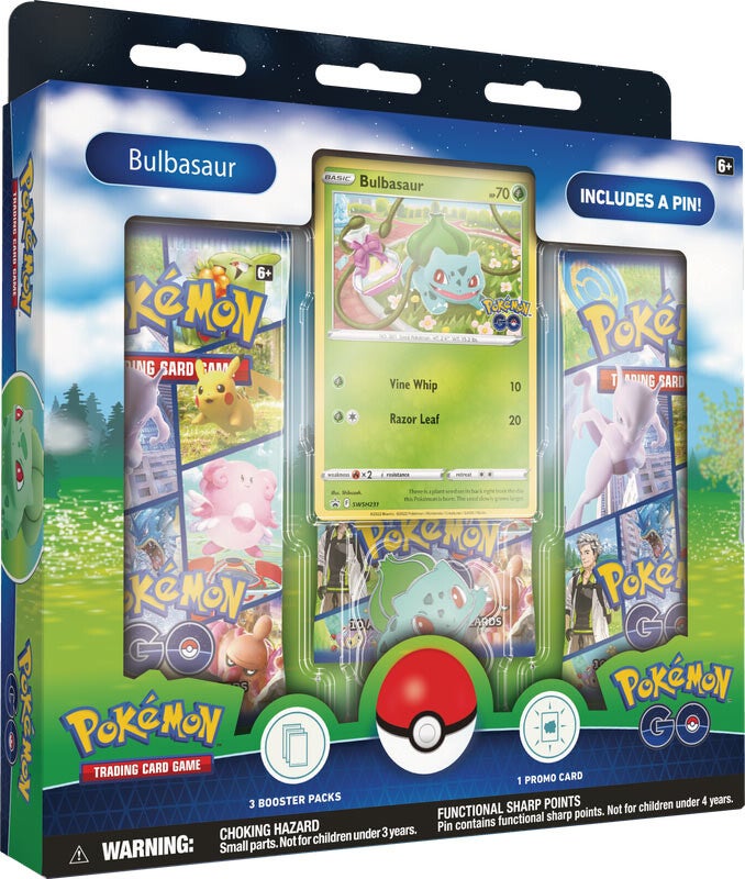 Pokémon GO Pin Collection (Bulbasaur) Pokemon Sealed Pokémon   