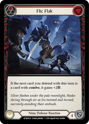 Flic Flak (Red) [WTR092-R] Alpha Print Normal Flesh And Blood Single Flesh And Blood   