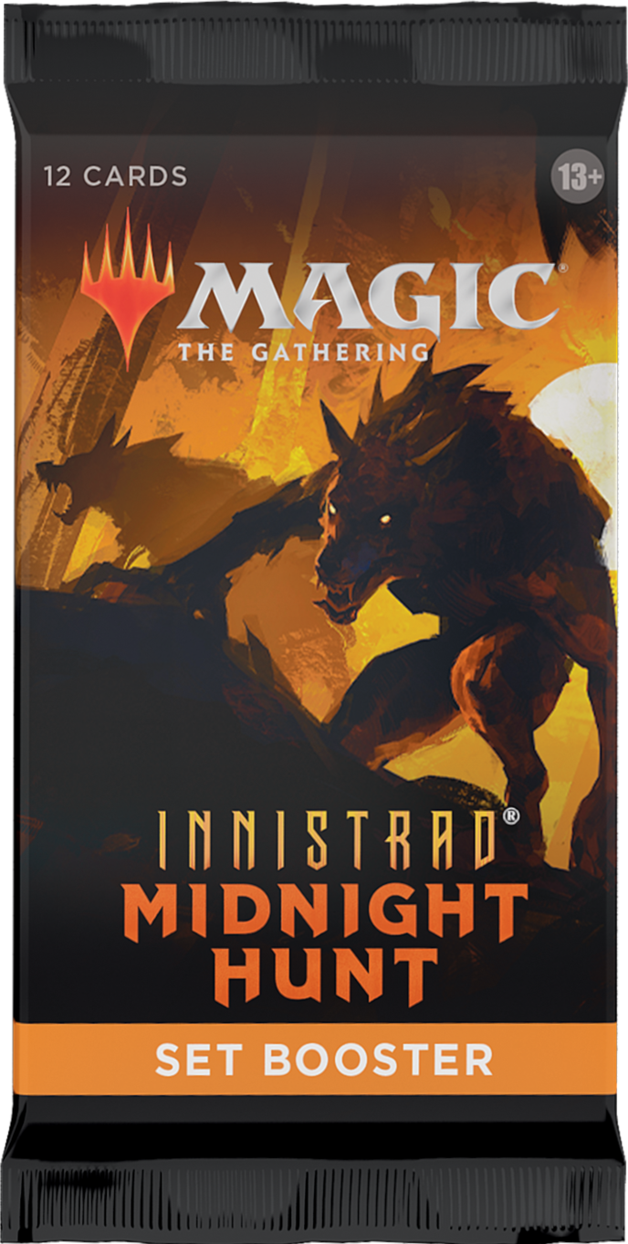 MTG Innistrad: Midnight Hunt - Set Booster Pack MTG Sealed Magic: The Gathering   