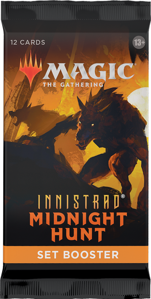MTG Innistrad: Midnight Hunt - Set Booster Pack MTG Sealed Magic: The Gathering   