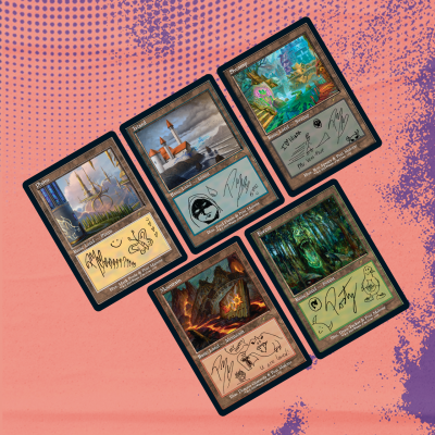 MTG Secret Lair Drop Series: Post Malone The Lands MTG Sealed Magic: The Gathering   