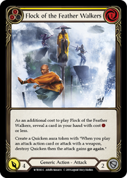 Flock of the Feather Walkers (Yellow) [WTR183-C] Alpha Print Normal Flesh And Blood Single Flesh And Blood   