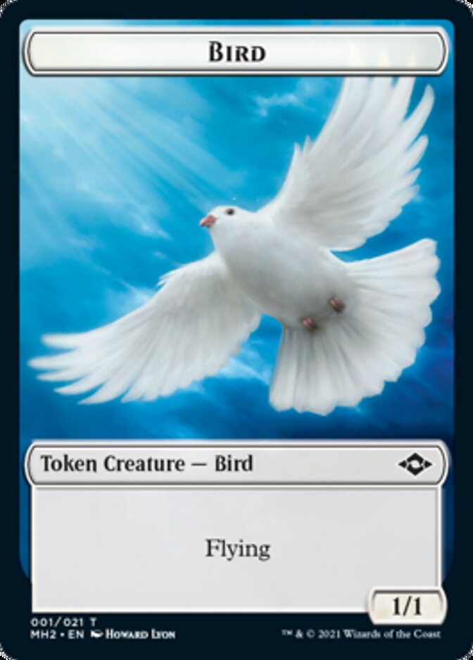 Bird Token [Modern Horizons 2 Tokens] MTG Single Magic: The Gathering   